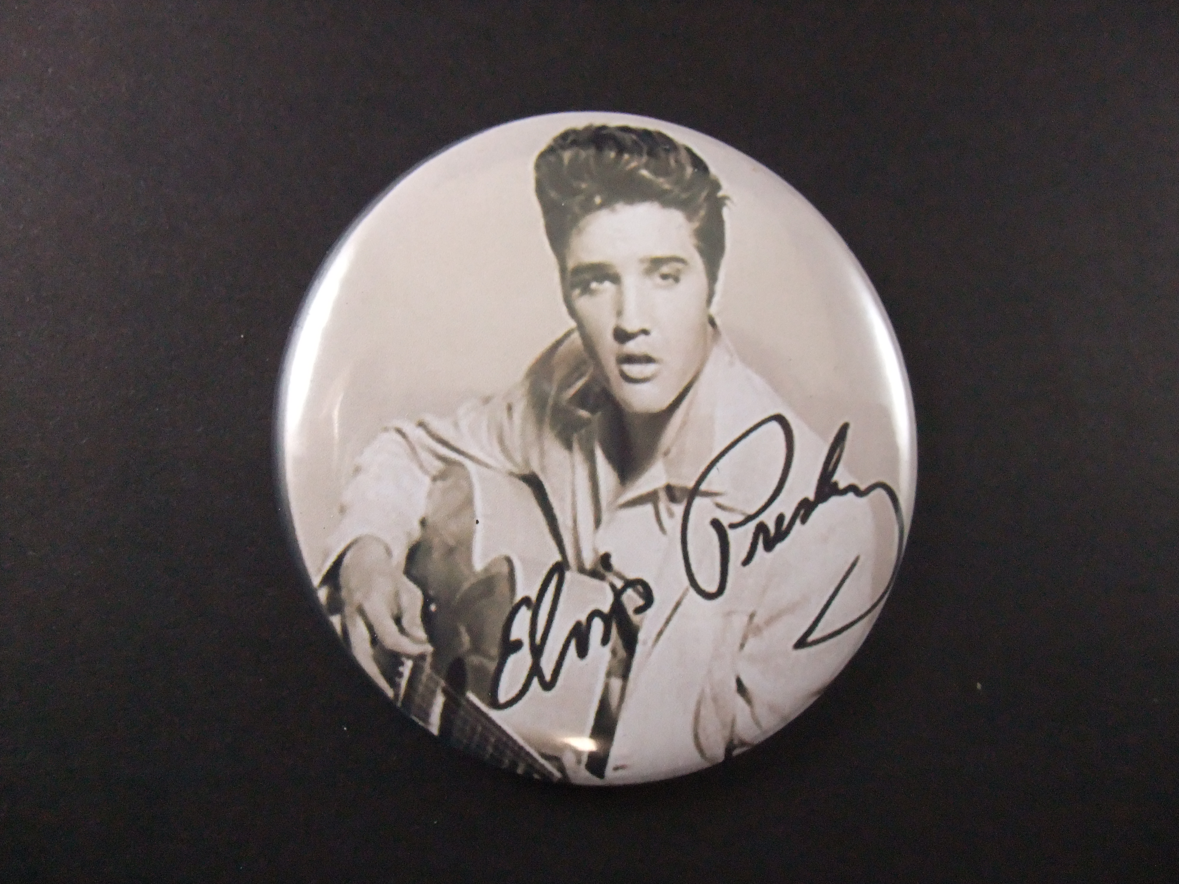 Elvis Presley The King , met handtekening